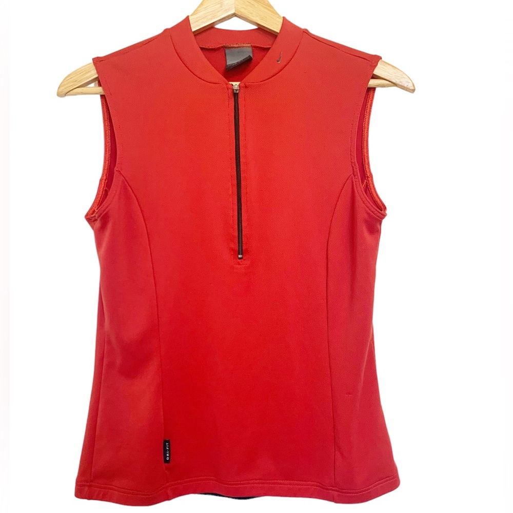 Vintage Nike Dri-Fit Tank Top Red Size Medium
